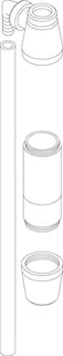Junkers Ersatzteil TTNR: 87107351250 Siphon