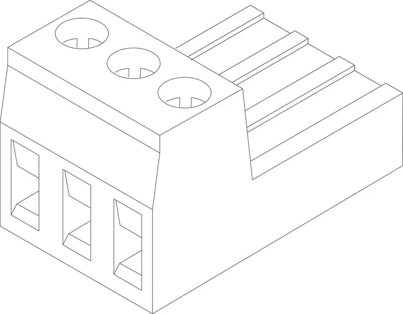 Bosch Ersatzteil 87110060600 Stecker