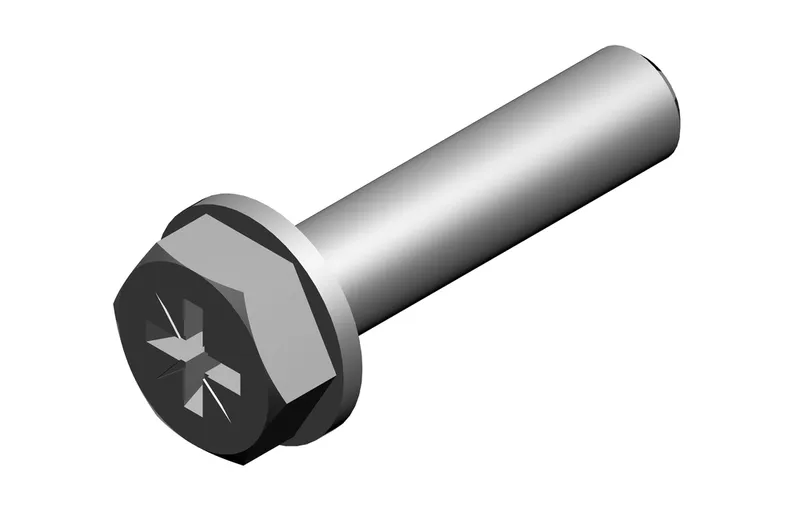 JU/BOSCH Ersatzteil TTNR: 87161093630 Schraube No.10x20 Hex Flansch (3x)