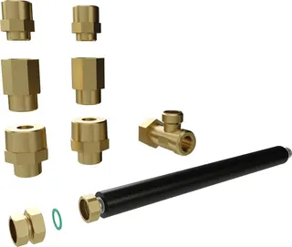 BOSCH Installationszubehör CS 39 Anschlussrohrsatz Puffer, flexibel, L=2m