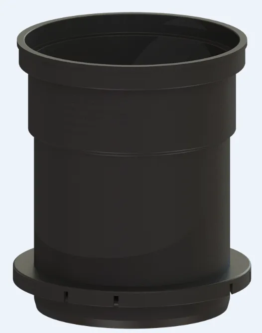 Kessel Zwischenstück aus Kunststoff, mit Rollring