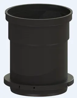 Kessel Zwischenstück aus Kunststoff, mit Rollring