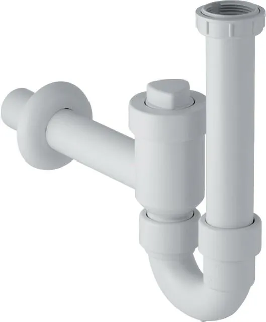 Geberit Waschtisch Ablauf, Kunststoff, absperrbar, Abgang horizontal 1 1/2"x40mm