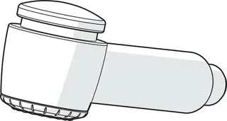Hansa Umstellhandbrause mit Strahlregler - Mix ab 2004 (chrom)