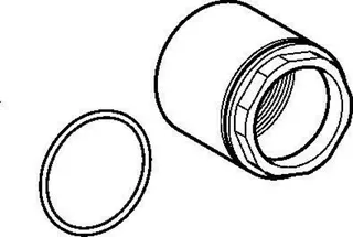 Hansa Ringmutter, M52 x 1 SW 45
