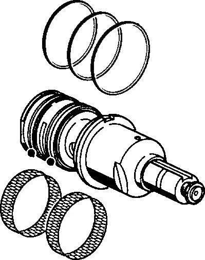 Hansa Regelteil DN20 G3/4