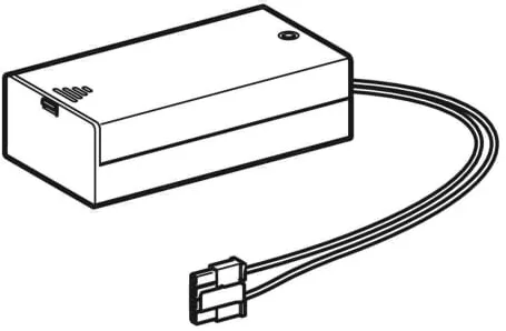 Geberit Batteriefach