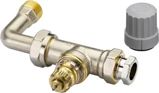 Danfoss Ventilgehäuse RA-KE, 1/2" für Steigrohr