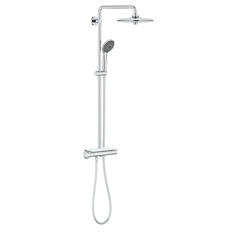 Grohe Vitalio Joy System 260 Duschsystem mit Thermostatbatterie für die Wandmontage