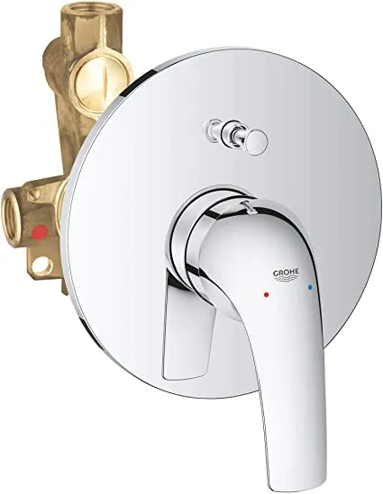 Grohe Start Curve Unterputz Badearmatur, inklusive Einbaukörper