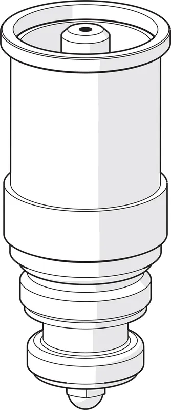 ORAS UP-Oberteil 1/2 aus messing
