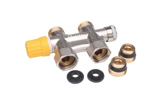 Danfoss Anschlussarmatur VHS, Durchgang R 1/2 x G 3/4
