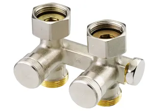 Danfoss Ventil-Heizkörper-Verschraubung RLV-K, Durchgang G 3/4
