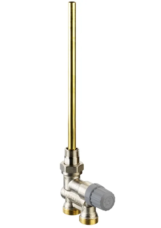 Danfoss Ventilgehäuse RA mit seitlichem Anschluss (Ausgang R 1/2, Eingang G 3/4 A)