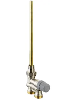 Danfoss Ventilgehäuse RA mit seitlichem Anschluss (Ausgang R 1/2, Eingang G 3/4 A)