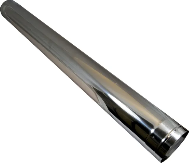 Wolf Luft-/Abgasrohr DN110/160 L:500mm aus Edelstahl/PP, für Fassadensystem