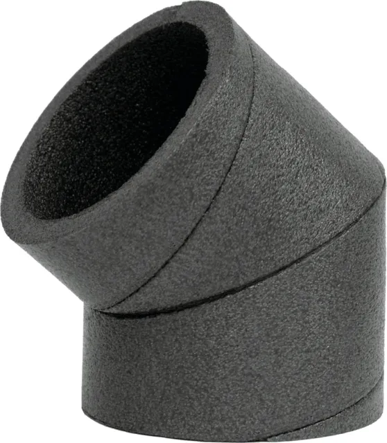 Wolf ISO-Rohr Bogen DN180 45Gr ohne Einsteckmuffen