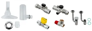 Wolf Anschluss-Set Kombithermen AP inkl. KFE-Hahn und therm. Sicherung