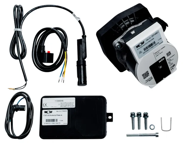 Wolf Set Pumpenkopf Hocheff., Strombox Flowswitch