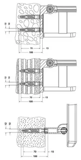 Keuco PLAN Befestigungs-Set Nr.2 PG2