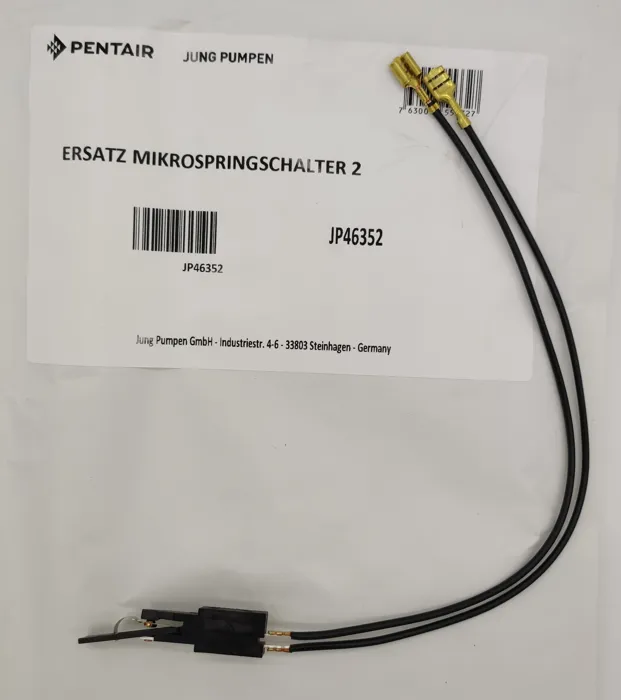 JUNG PENTAIR ERSATZ MIKROSPRINGSCHALTER 2