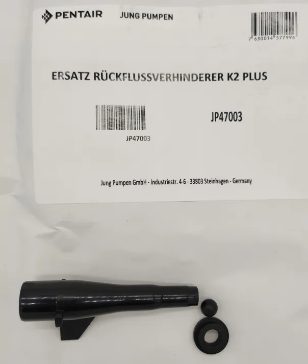 JUNG PENTAIR ERSATZ RÜCKFLUSSVERHINDERER K2 PLUS