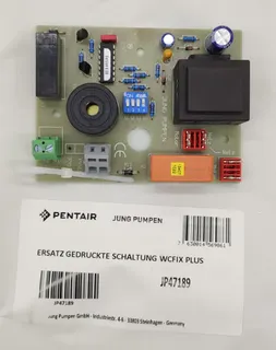 JUNG PENTAIR ERSATZ GEDRUCKTE SCHALTUNG WCFIX PLUS