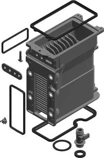 BOSCH Wärmetauscher WB5-II plus für GC9000iW bis 40 kW, GC9000iWM..