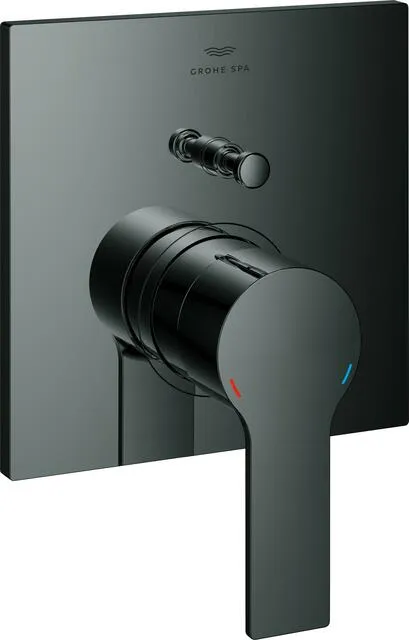 Grohe Allure Badearmatur Unterputz Fertigset, hard graphite