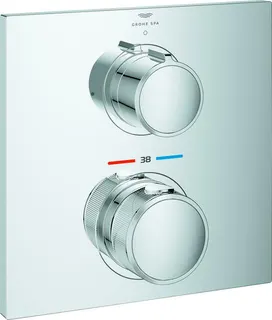 Grohe Thermostat ALLURE mit 1 Absperrventil chrom