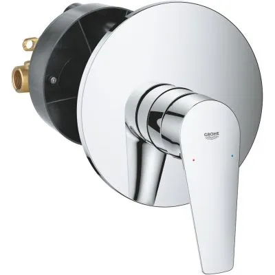 Grohe Start Edge Duscharmatur, Unterputz, Fertgiset inklusive Einbaukörper