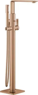 Grohe Allure Badearmatur, für Bodenmontage, warm sunset gebürstet