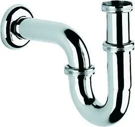 Grohe Röhren Geruchverschluss für Waschtische chrom, 1 1/4",