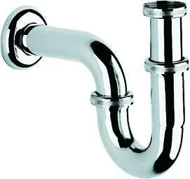 Grohe Röhren Geruchverschluss für Waschtische chrom, 1 1/4",