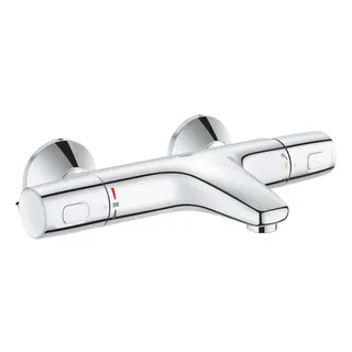 Grohe Precision Trend Thermostat Badearmatur, Aufputz, chrom