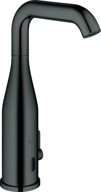 Grohe Infrarot-Elektronik ESSENCE E Waschtisch Armatur, mit Mischung, 6 V Batterie hard graphite