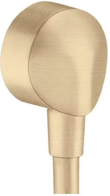 Hansgrohe Schlauchanschluss FIXFIT E, ohne Rückflussverhinderer brushed bronze
