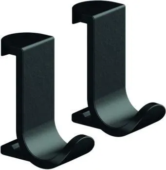 Hansgrohe Handtuchhaken WallStoris, breit, 2 Stück mattschwarz