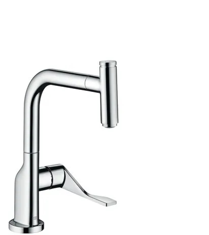 Hansgrohe SELECT AXOR CITTERIO Spültisch Armatur, mit Ausziehauslauf chrom