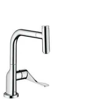 Hansgrohe SELECT AXOR CITTERIO Spültisch Armatur, mit Ausziehauslauf chrom