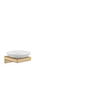 Hansgrohe Seifenhalter AddStoris, Wandmontage brushed bronze