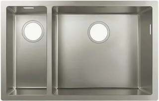 Hansgrohe Unterbauspüle 180/450, edelstahl