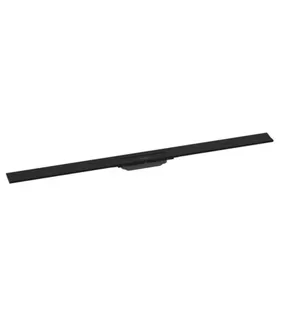 Hansgrohe Duschrinne RainDrain Flex, kürzbar, Wandmontage 1200mm mattschwarz