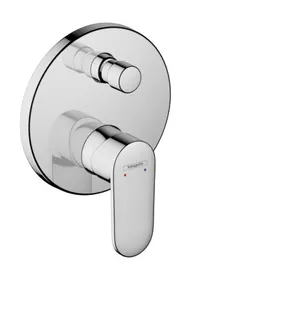 Hansgrohe VERNIS Blend Badearmatur, Fertigset, chrom