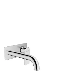 Hansgrohe Fertigmontageset VERNIS Shape, für Unterputz-2-Loch-Waschtischarmatur chrom