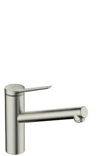 Hansgrohe Zesis M33 Spültisch Armatur 150 edelstahl finish