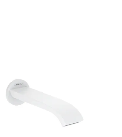 Hansgrohe Wanneneinlauf VIVENIS, Ausladung 202mm mattweiß