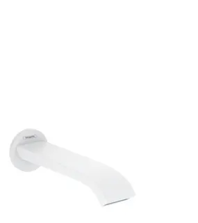 Hansgrohe Wanneneinlauf VIVENIS, Ausladung 202mm mattweiß
