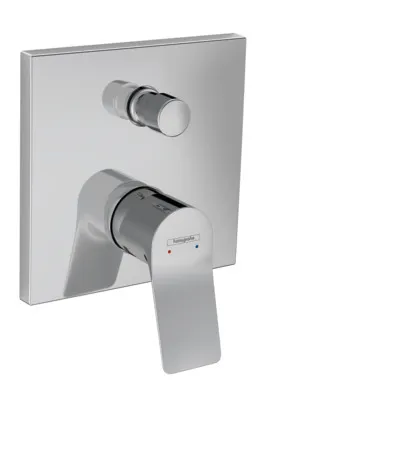 Hansgrohe VIVENIS Fertigset Badearmatur, Unterputz, mit Sicherungskombination, chrom