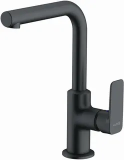Kludi PURE&STYLE Waschtisch Armatur, ohne Ablaufgarnitur schwarzmatt